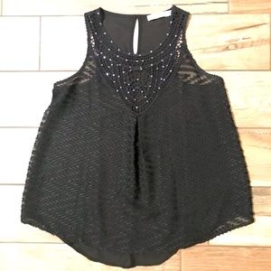 Chloe K Black Blouse